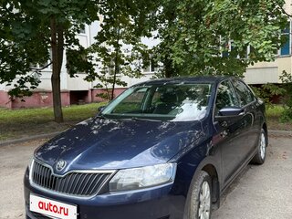 2017 Skoda Rapid I, синий, 1300000 рублей, вид 1