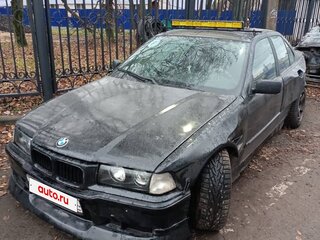 1996 BMW 3 серии 320i III (E36), чёрный, 550000 рублей, вид 1
