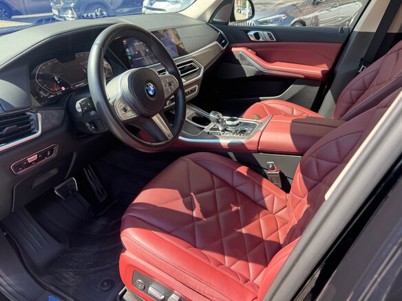 2022 BMW X5 Long 30Li IV (G05/G18), синий, 7400000 рублей - вид 7