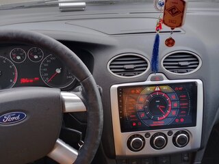 2008 Ford Focus II, серебристый, 410000 рублей, вид 3
