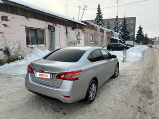 2014 Nissan Sentra VII (B17), серебристый, 1070000 рублей, вид 4