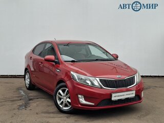 2013 Kia Rio 4-speed III, красный, 650000 рублей, вид 3