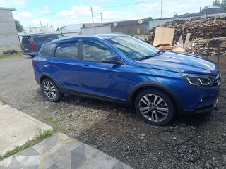 2020 Lada (ВАЗ) Vesta SW Cross I, синий, 975000 рублей, вид 5