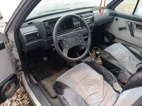 1987 Volkswagen Jetta II, серебристый, 80000 рублей - вид 15