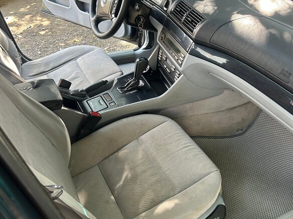 2000 BMW 5 серии 523i IV (E39), зелёный, 450000 рублей - вид 9