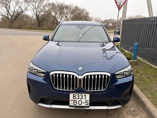 2021 BMW X3 30i xDrive III (G01) Рестайлинг, синий, 2900000 рублей, вид 1