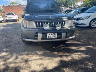 1999 Toyota Land Cruiser Prado 90 Series, чёрный, 1200000 рублей, вид 1