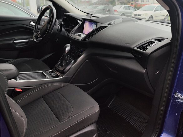 2017 Ford Kuga II Рестайлинг, синий, 1380000 рублей - вид 7