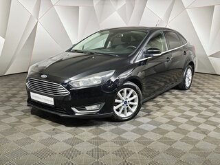 2017 Ford Focus III Рестайлинг, чёрный, 947000 рублей, вид 1