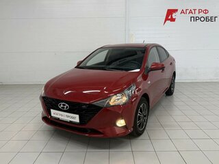 2021 Hyundai Solaris II Рестайлинг, красный, 1650000 рублей, вид 1