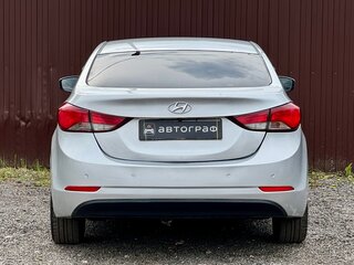 2015 Hyundai Elantra V (MD) Рестайлинг, серебристый, 849777 рублей, вид 5
