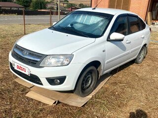 2015 Lada (ВАЗ) Granta I, белый, 480000 рублей, вид 2