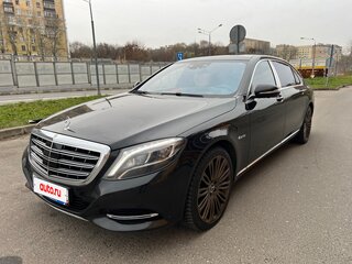 2015 Mercedes-Benz Maybach S-Класс 500 I (X222), чёрный, 7777777 рублей, вид 1