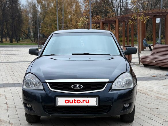 2009 Lada (ВАЗ) Priora I, чёрный, 275000 рублей - вид 1