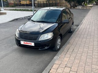 2013 Lada (ВАЗ) Granta I, синий, 450000 рублей, вид 2