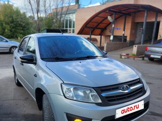 2016 Lada (ВАЗ) Granta I, серебристый, 270000 рублей, вид 4