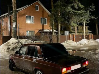 2008 Lada (ВАЗ) 2107, пурпурный, 350000 рублей, вид 2