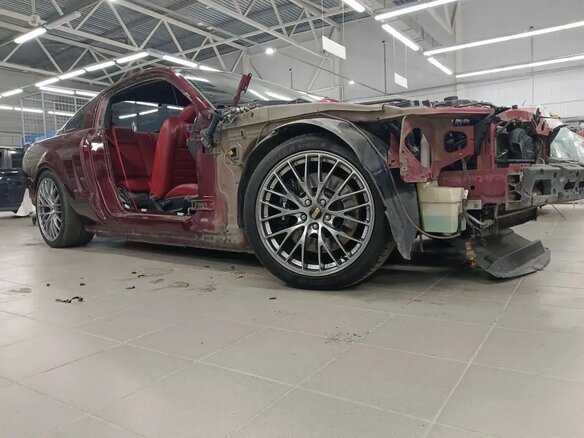 2005 Ford Mustang V, пурпурный, 3300000 рублей - вид 32