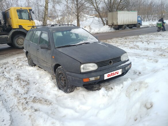1994 Volkswagen Golf III, синий