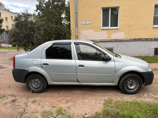 2008 Renault Logan I, серый, 200000 рублей, вид 4