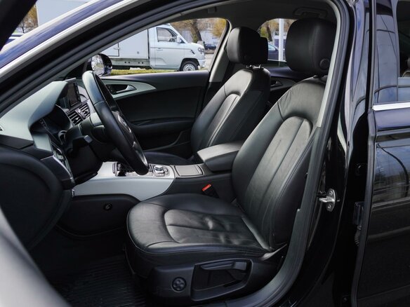 2015 Audi A6 IV (C7) Рестайлинг, чёрный, 2040000 рублей - вид 6
