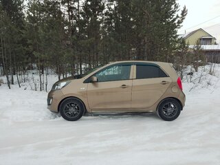 2011 Kia Picanto II, коричневый, 650000 рублей, вид 3