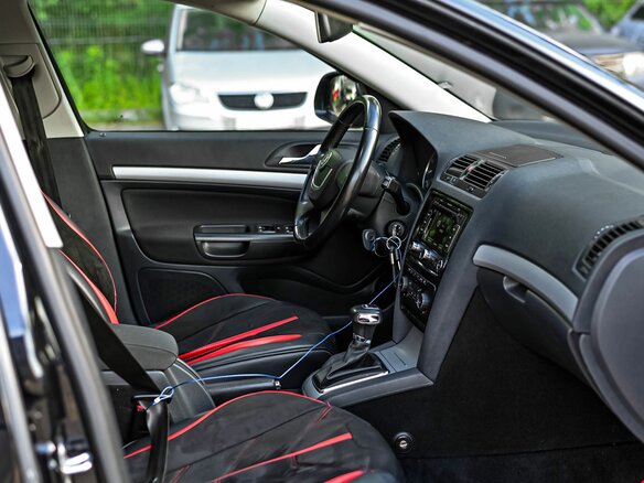 2012 Skoda Octavia II (A5) Рестайлинг, чёрный - вид 13