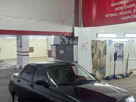 2005 Lada (ВАЗ) 2110, чёрный, вид 3