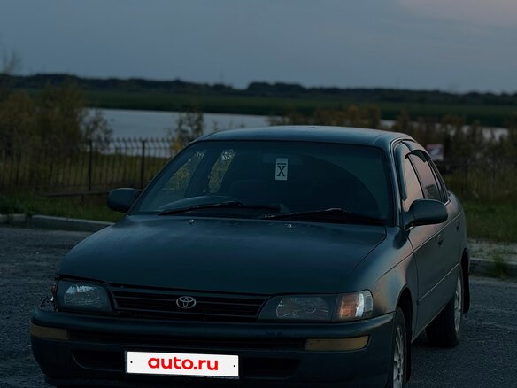 1992 Toyota Corolla VII (E100), зелёный, 170000 рублей - вид 10