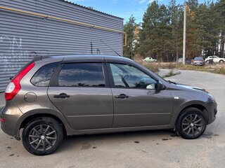 2017 Lada (ВАЗ) Kalina II, коричневый, 420000 рублей, вид 3