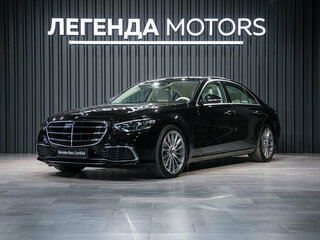 2021 Mercedes-Benz S-Класс 450 4MATIC VII (W223), чёрный, 13990000 рублей, вид 1
