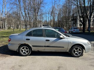 2004 Nissan Almera II (N16) Рестайлинг, серебристый, 150000 рублей, вид 2