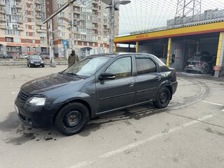 2007 Renault Logan I, серый, 235000 рублей, вид 4
