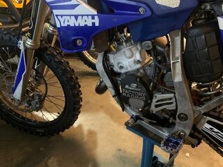 2017 Yamaha YZ125, синий, 460000 рублей, вид 2