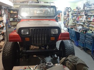 1990 Jeep Wrangler I (YJ), чёрный, 600000 рублей, вид 2