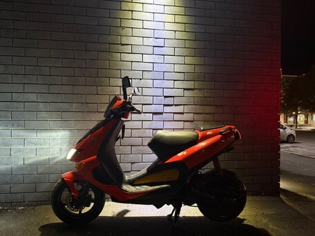 2000 Aprilia SR 125, красный, 200000 рублей, вид 1