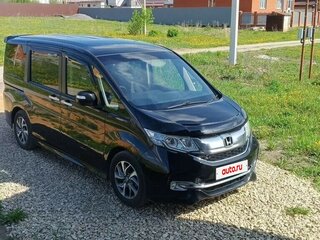 2015 Honda Stepwgn Spada V, чёрный, 1850000 рублей, вид 1