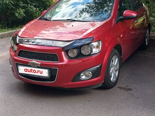 2012 Chevrolet Aveo II, красный, 650000 рублей, вид 1