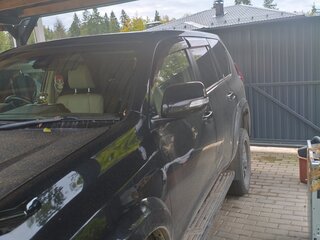 2018 Toyota Land Cruiser Prado 150 Series Рестайлинг 2, чёрный, 4050000 рублей, вид 3