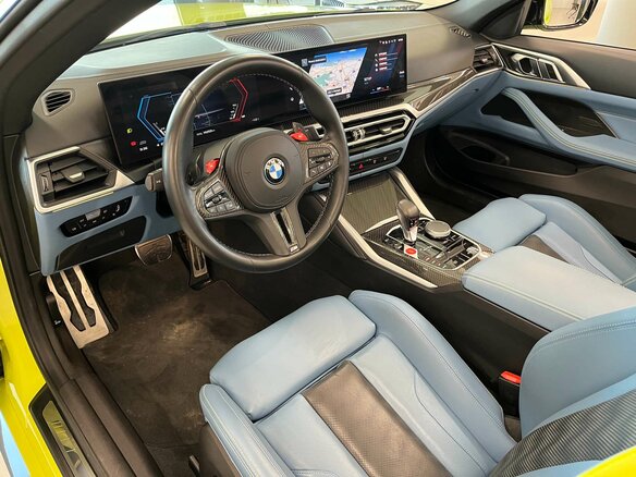 2023 BMW M4 Competition Package G82/G83, жёлтый - вид 8