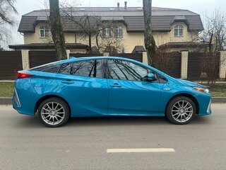 2018 Toyota Prius PHV ZVW52 IV (XW50), голубой, 1830000 рублей, вид 2