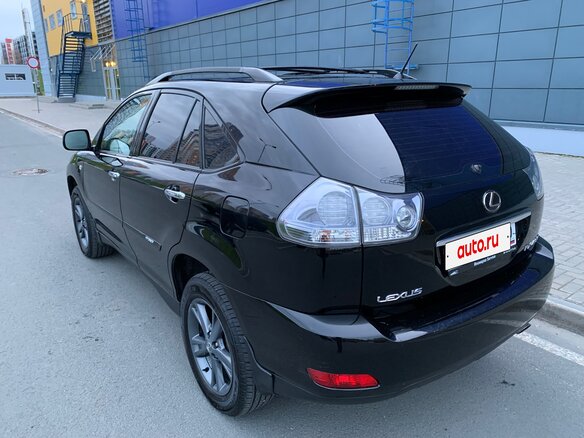 2008 Lexus RX 400h II Рестайлинг, чёрный, 1400000 рублей - вид 8