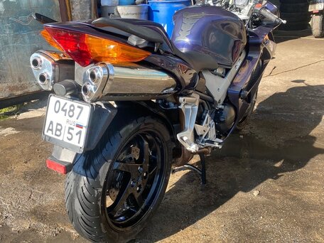 2004 Honda VFR 800, синий, 350000 рублей, вид 3