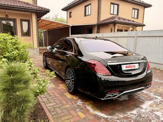 2017 Mercedes-Benz S-Класс AMG 63 AMG Long III (W222, C217) Рестайлинг, чёрный, 6900000 рублей, вид 4