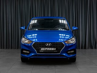 2018 Hyundai Solaris II, синий, 1059000 рублей, вид 3