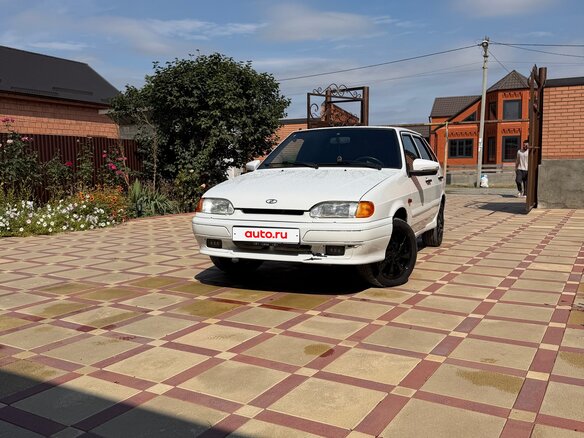 2013 Lada (ВАЗ) 2114, белый, 310000 рублей - вид 6