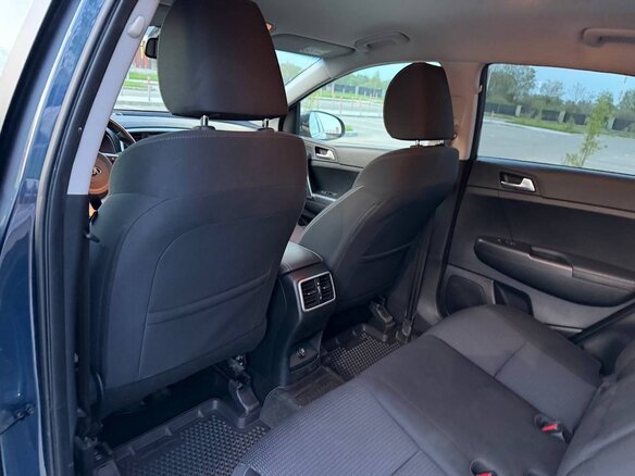 2021 Kia Sportage IV Рестайлинг, синий, 2490000 рублей - вид 38