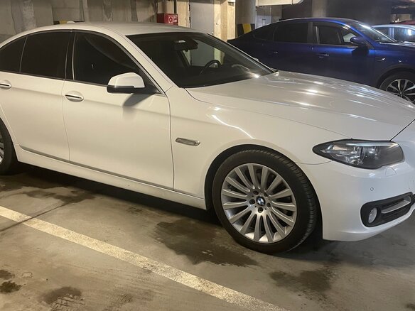 2016 BMW 5 серии 520d VI (F10/F11/F07) Рестайлинг, белый, 2049000 рублей - вид 1