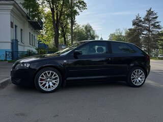 2007 Audi A3 II (8P) Рестайлинг 1, чёрный, 800000 рублей, вид 3