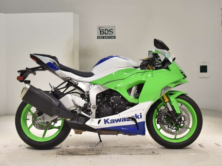 2024 Kawasaki ZX-6 Ninja, зелёный, 1250000 рублей, вид 1
